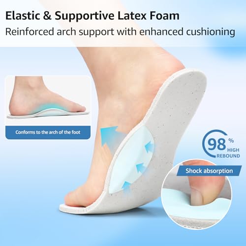 STQ Wide Toe Box Shoes Women Walking Shoe, Hook and Loops Orthopedic Shoes with Arch Support for Seniors, Bunions, Plantar Fasciitis, Hammertoes, Swollen Feet,Navy Size 6.5 — view 5