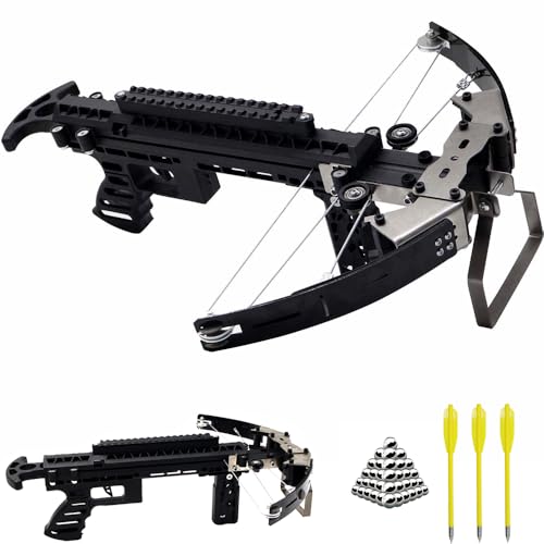 Clianle Hunting Crossbow Set 40Lb with Arrows & Steel Balls