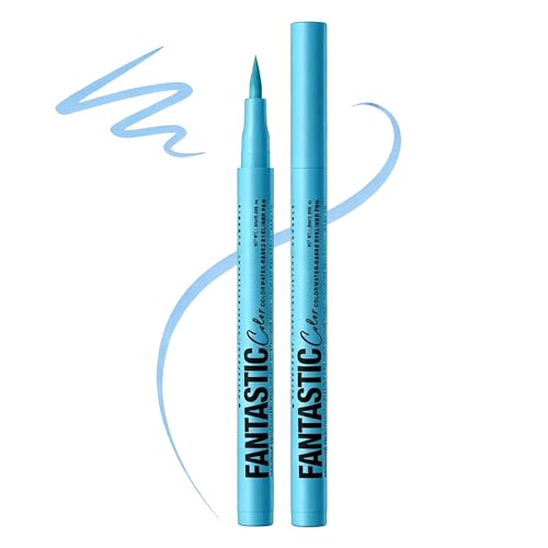 Delineador líquido azul claro resistente al agua miniatura 1