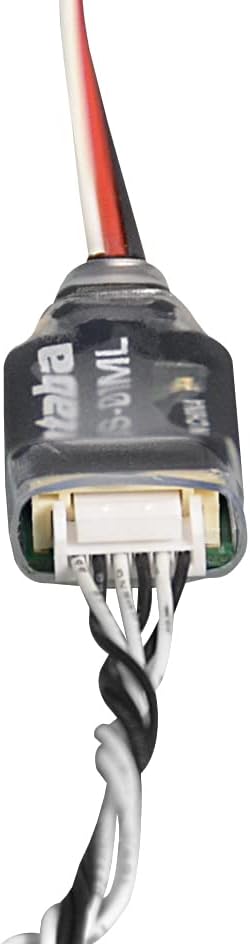 അവസാനിക്കുന്നു view of Futaba SBS-01ML Telemetry Sensor showing connection ports