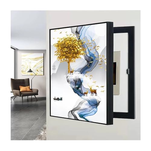 Couvercle de boîte électrique décoratif moderne pour dissimuler tableau