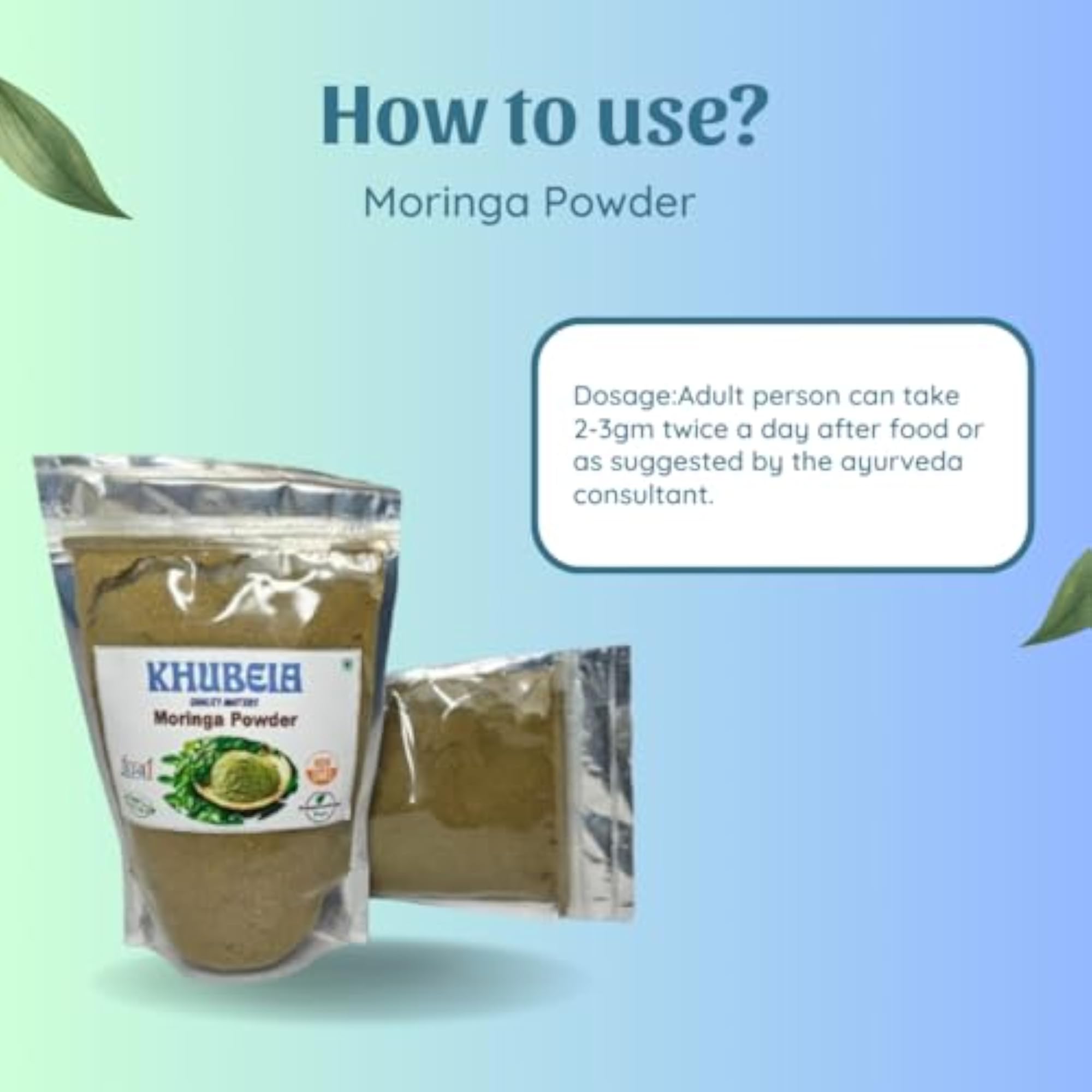 Moringa Leaf Powder, 200Gm
