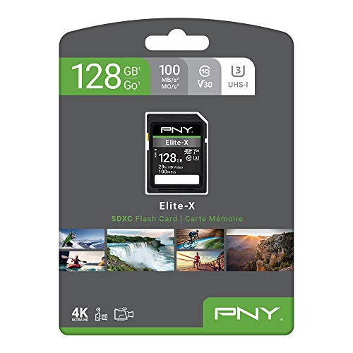 PNY Elite X Carte mémoire flash UHS I U3 / Class10 SDXC UHS I - vue 10