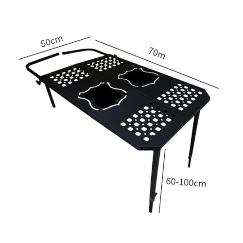 Table de pique-nique portable pneu auto table extérieure réglable