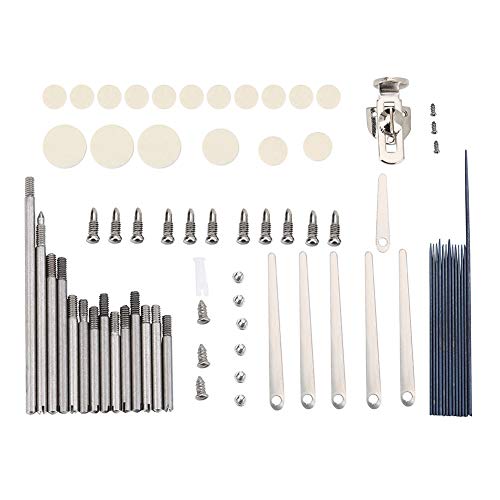 Pièces clarinette remplacement pack 10-en-1 pour corriger les fuites d'air et clés bloquées