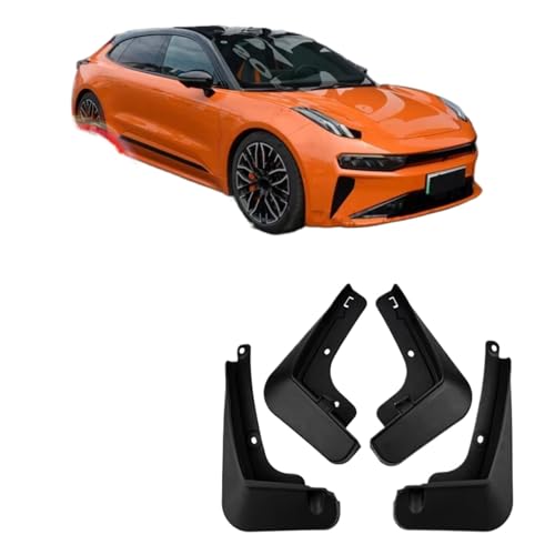 Guardabarros Zeekr 001 2024 protectores contra impactos y suciedad en carretera