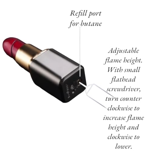 Encendedores NIVEK pack 12 diseño lápiz labial multicolor miniatura 2