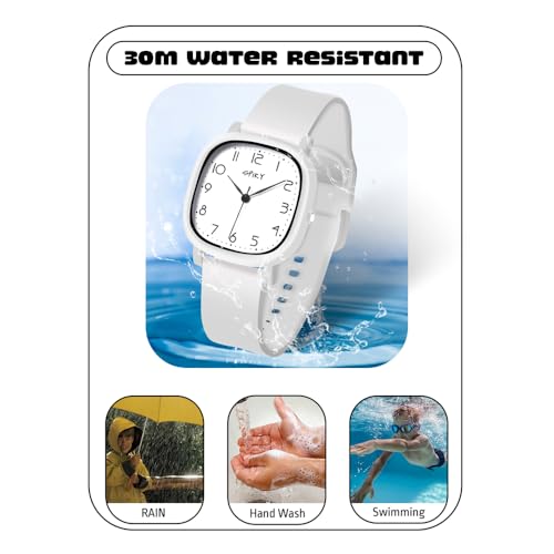 Image of SPIKY Analog Watch for Kids | Water Resistant & Lightweight | Durable & Soft Silicone Strap | Unisex Best Birthday Gift | Casual Analogue Wrist Watches for Boys & Girls | Age 2-14 yrs