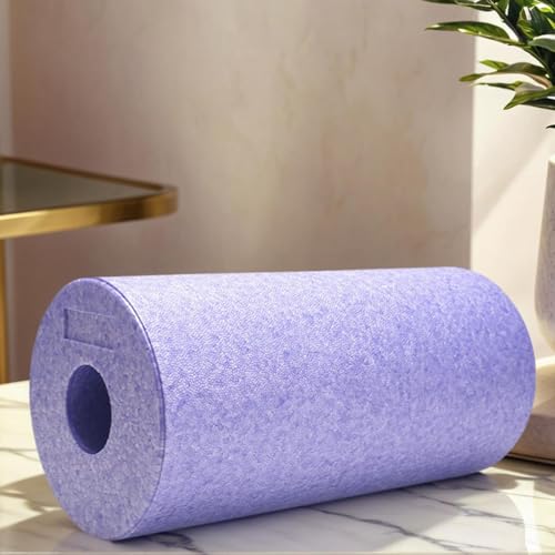 Foam Roller 30cm Rodillo de Masaje de Tejido Profundo para Alivio Muscular de Alta Presión y Recuperación Física | Ideal para Espalda, Cuello, Hombro, Brazo, Pierna y Pie | Yoga, Pilates, Gimnasio, Ejercicio en Casa y Rehabilitación | Morado Claro miniatura 7