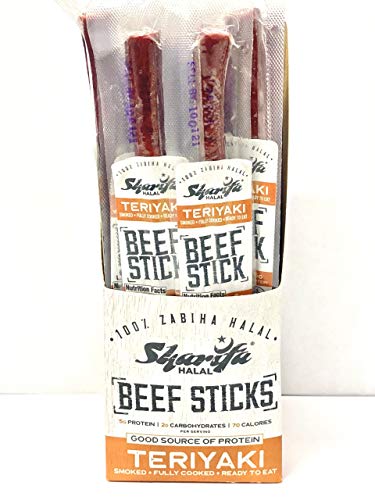 SHARIFA HALAL TERIYAKI BEEF STICKS