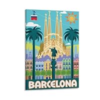 Amazon.co.jp: ヨーロッパスペインバルセロナポップアート旅行