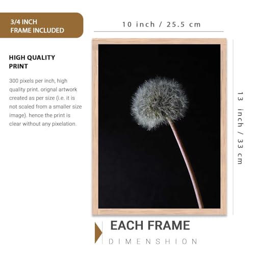 Image of HOTHOUSE Abstract Painting Home Decorative Abstract Wall Art poster With Frame For Living Room Bed Room Hotel Wall Decor Digital Reprint Set of 3 (10X13 inch)