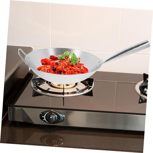 Wok de acero inoxidable antiadherente STOBAZA miniatura 5