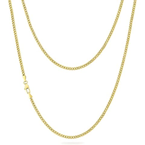KRKC 14K Gold Chain Necklace for Men Cover