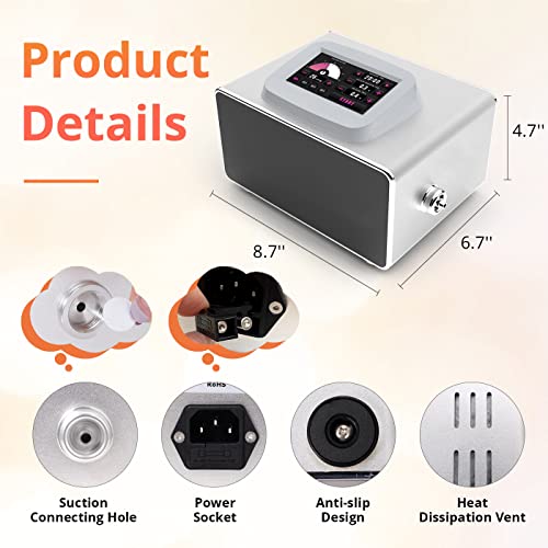 Sextupole Vacuum Therapy Machine, Vacuum Cupping Massager, Scrapping Cupping Therapy Sets With 24 Cups And 3 Pumps [Upgrade Version Touch Screen Operate], Usa Stocked #TOP5