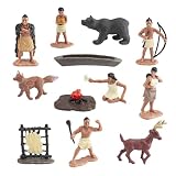 【Diseño】: el juego de figuras indias está exquisitamente diseñado y cuidadosamente elaborado, con detalles y colores brillantes, lo que lo hace perfecto como decoración de mesa.