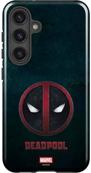 Skinit Impact Phone Case Compatible with Galaxy S24 Plus - Officially Licensed Marvel Deadpool Babypool Playing Design