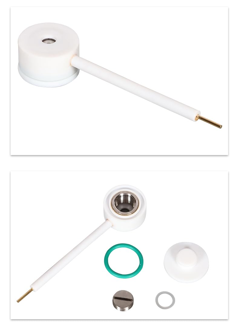 1 szt. Zacisk próbki PTFE do badania erozji(Reaction Area: 0.5cm²)