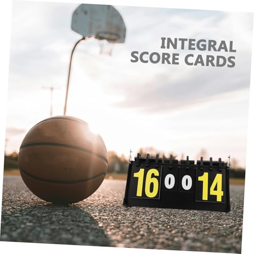 Marcador portátil manual para baloncesto con tablero plástico miniatura 6
