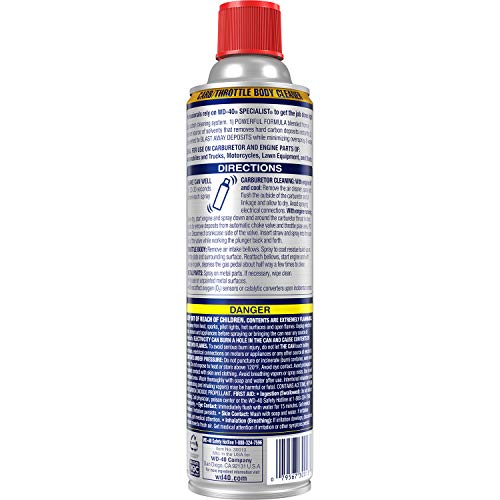 WD-40 Specialist Carb/Throttle Body Cleaner