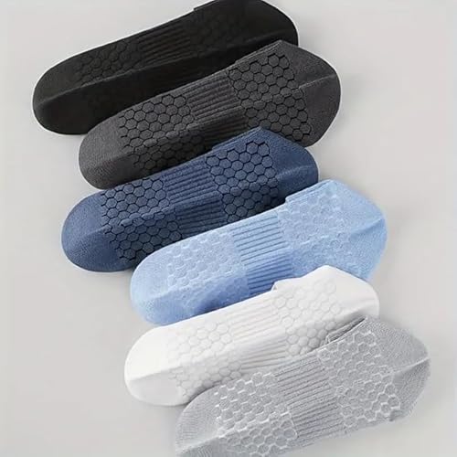 Image of DIVUE Ankle Length Socks For Men And Women Free Size Pack of 6 | Made With Cotton Breathable, Anti Odour & Moisture Absorbent cotton unisex Cute Multicolor design (Multi Color)