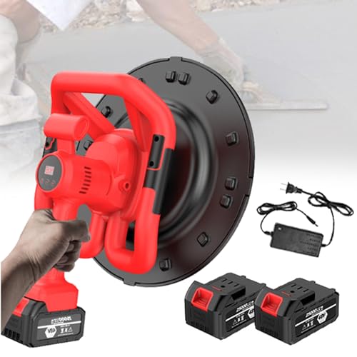 Machine à plâtrer les murs sans fil 1680W avec écran LCD et disque de lissage