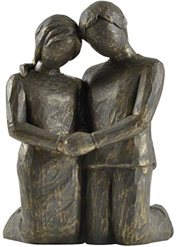 Treasured Moments Husband & Wife Praying Hand Painted Sculpture Figurine - Gifts