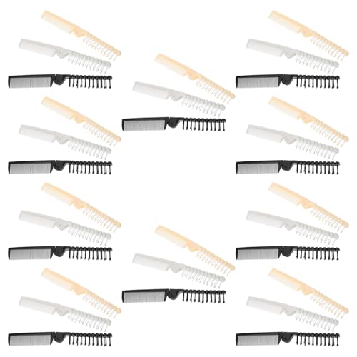 Peigne pliable antistatique pour le voyage et le travail | Format de poche pratique