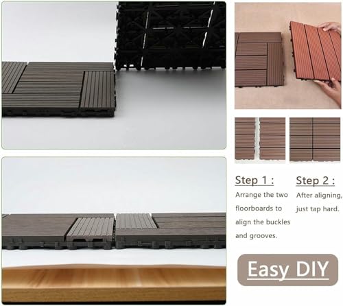 Azulejos de exterior de plastico resistente con relieve antideslizante para suelos 7