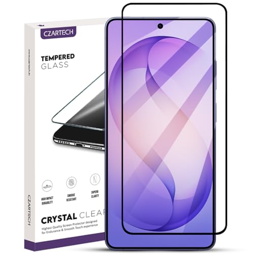 Image of Czartech Tempered Glass for Samsung Galaxy S26 Ultra | Edge-to-Edge Screen Protector | HD Clear Display | Smooth S Pen Experience | Scratch Resistant Protective Glass