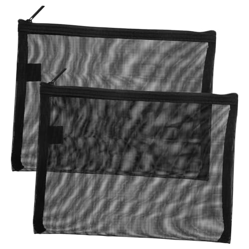 Beavorty 2 Piezas Bolso de Cosméticos Bolsas de Malla para Viajar Compartimentos Bolsa de Malla Bolsa de Maquillaje Bolsas pequeñas para la organización del Bolso Maquillaje organizando