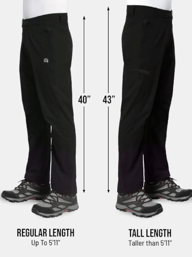 Image of Reccy Men's Trekking Hiking Camping Regular Fit Nomadic Lite Pants - Ultralight, Water Resistant, Highly Breathable, UPF 40 Sun Protection