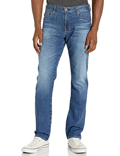 AG Adriano Goldschmied Men's The Graduate Tailored Leg Stretch Denim Jean, TRIENNIUM, 36W X 32L