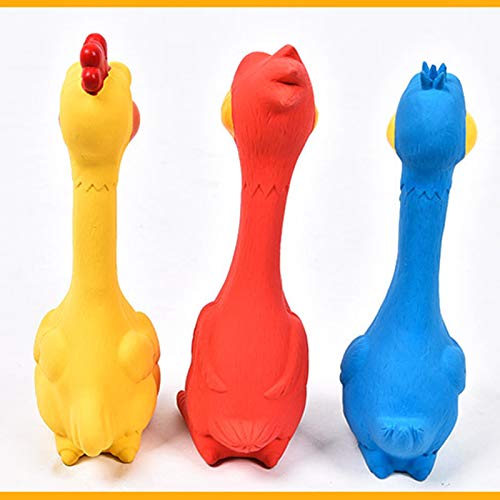 Tangzhan Squawking giocattoli per cani di pollo