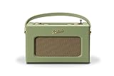Retroradio mit DAB+ und UKW Roberts Revival RD70 DAB+ Retro Digitalradio mit Bluetooth Leaf