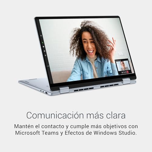 DELL 16 Plus 2 en 1 Portátil Convertible DB06250 16" 2K Táctil, Intel Core Ultra 7 Series 2, Intel ARC, 16 GB RAM, 512 GB SSD, Win 11 Home,Teclado retroiluminado QWERTY Español – Ice Blue - imagen 18