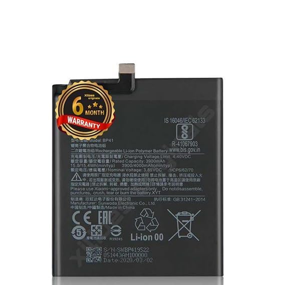 Image of BP41 Battery for Redmi K20 M1903F10G M1903F10I Battery with 6 Month Warranty**** (Y41)