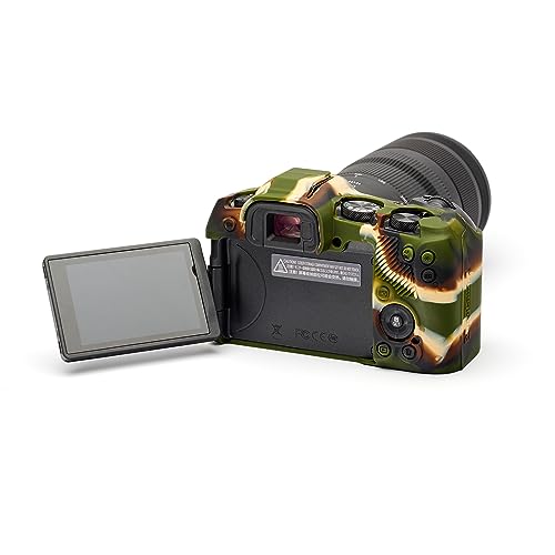 Funda easyCover silicona para cámara Canon R8 camuflaje miniatura 5