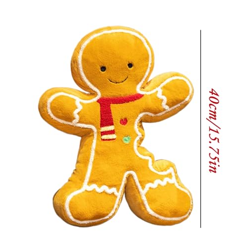 Coussin de Noël Bonhomme d'épice chambre enfant