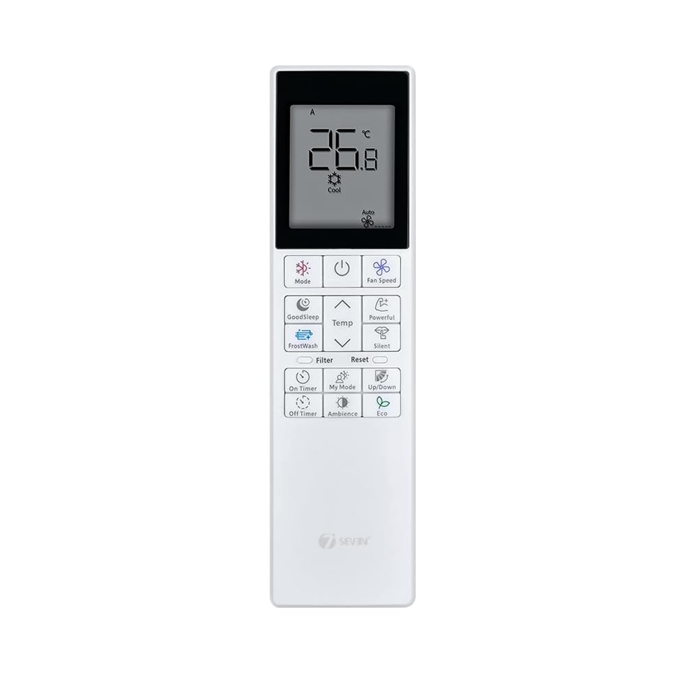 7SEVEN® Compatible of Hitachi Split Inverter Ac Remote Original Yoshi 5400FXL RAS.G512PCAISF Model 272 Suitable for Ice Clean Eco Technology Air Conditioner-image-9