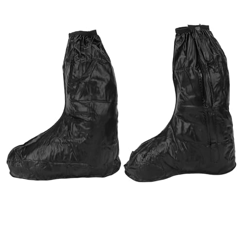 Rain Shoe Covers Rain Shoe Covers Rain Cover For Shoes Prevent Slip Snow Shoe Protectors Rain Boots Overshoes Black Boot Covers (2XL)