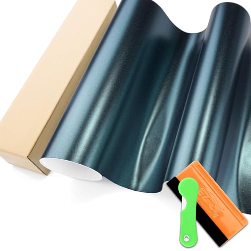 Film vinyle vert foncé pour voiture masquez les rayures kit complet