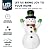 Joiedomi 6 FT Tall Christmas Inflatables Snowman Outdoor Decorations with Built-in LEDs, Xmas Blow Up Snow Man with Magic Hat for Christmas Holiday Party Outdoor Indoor Yard Garden Winter Decoration