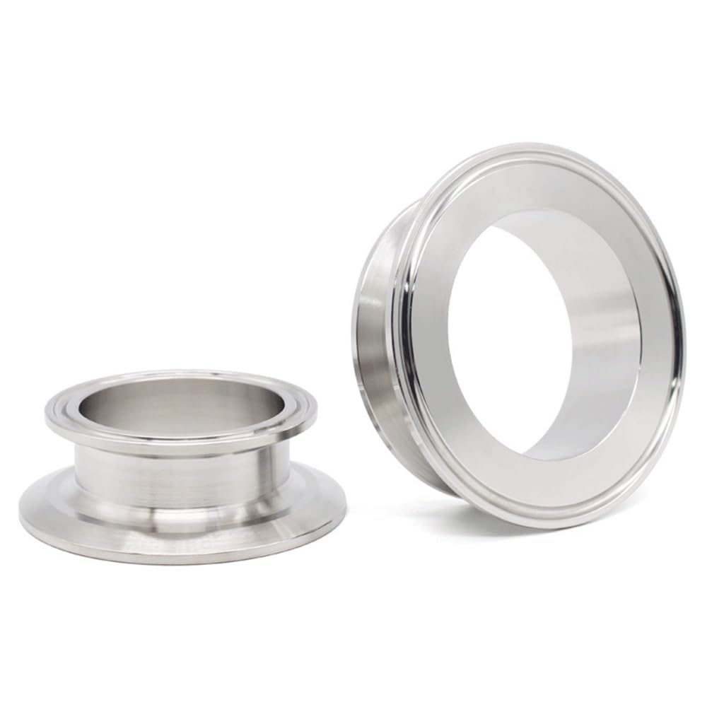 1 szt. 304SS Tri Clamp Reduktor Końcowy Pokrywa - ID węża 32mm - Trwałe akcesorium do montażu rur do domu i ogrodu(2 inchx4 inch)