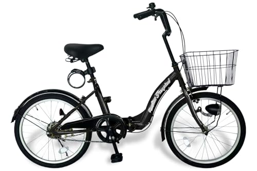 AIJYU CYCLE ܂肽ݎ] 20 C` ܂ VOMA Ᏸt[ JS C[bN Cg t [passepied TS20MB] (ubN)