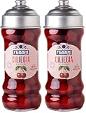 Fabbri Ciliegie Denocciolate al Liquore 470g (Confezione da 2)