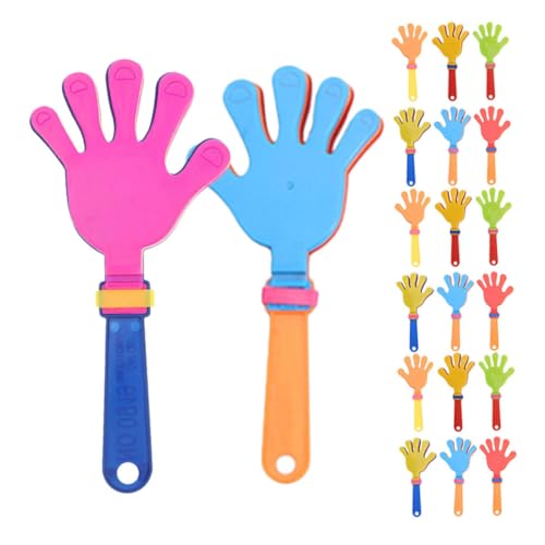 SUPVOX 24 Piezas Aplausos De Mano Coloridos Suministros Para Animar Aplausos De Mano Coloridos Juguete Para Eventos Deportivos y Fiestas