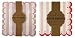 Meri Meri Small Pink Stripe Toot Sweet Small Plates and Small Napkins (12 plates and 20 napkins)