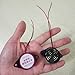 GDQLCNXB DC 3-24V 80dB Active Piezo Electronic Buzzer Beep Tone Alarm Ringer Continous Sound 10Pcs (Black) SFM-27-I