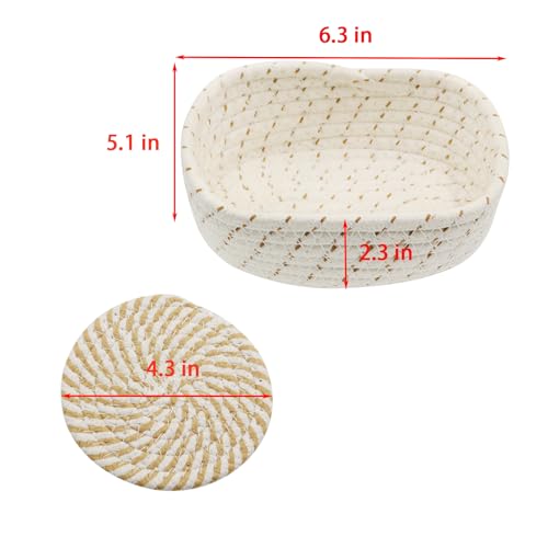 SZDPC Coasters Set of 12 with Holder, Cotton Woven Absorbent Coasters for Drinks Beer Coffee, Boho Coaster for Home Decor Tabletop Protection, Suitable for Kinds of Cups, 6 Colors, 4.3 Inches by SZDPC - Image 2